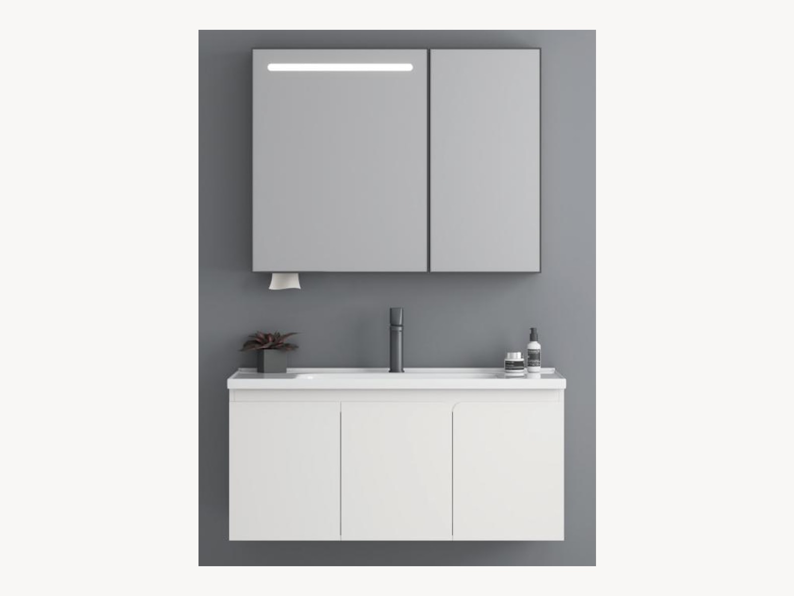 Vittoria Set Lavaman + Pasqyrë 100×47 (WC06-100L)