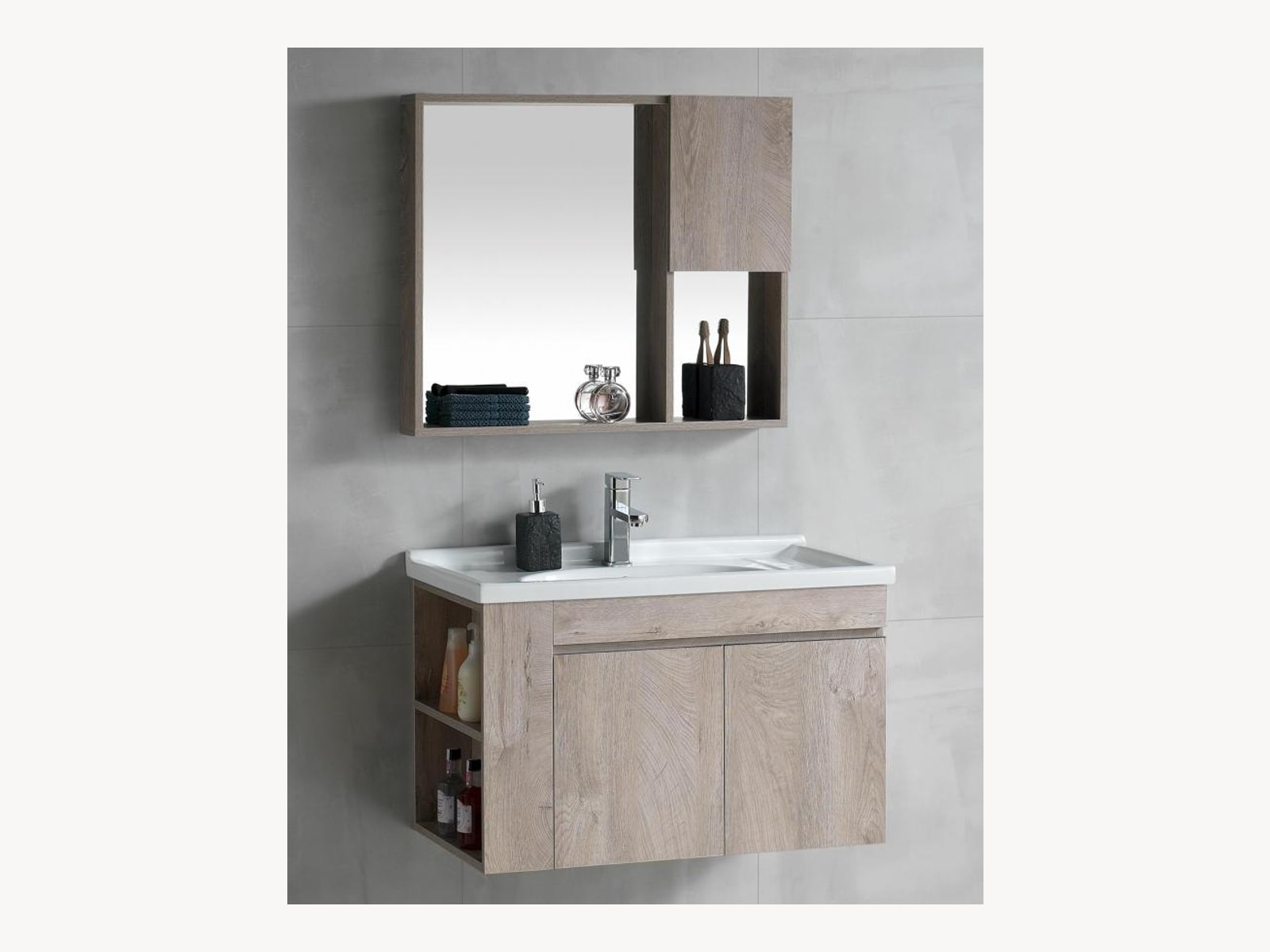 Vittoria Set Lavaman + Pasqyrë WO 80×48 (DC03-80) – foto 1
